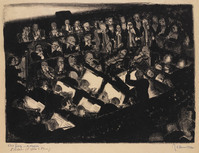 KG 1997 017
<br/>
l'orchestre (l'Opéra à Paris)
<br/>
<em>Bieruma Oosting, Jeanne (1898-1994)</em>
